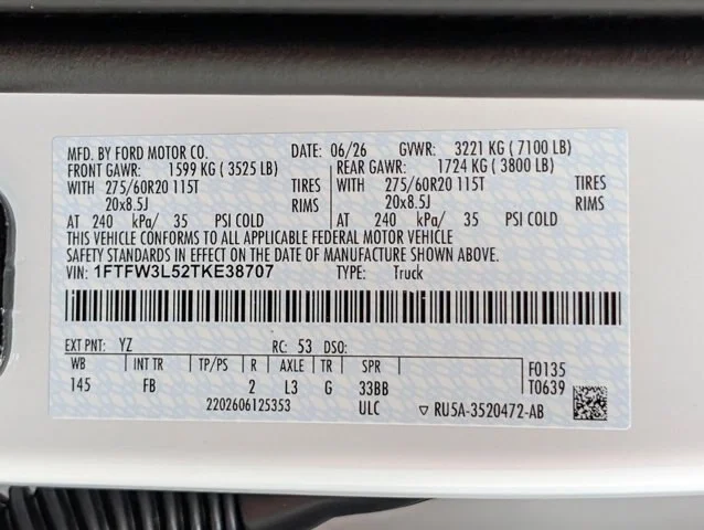New 2026 Oxford White Ford XLT image 61