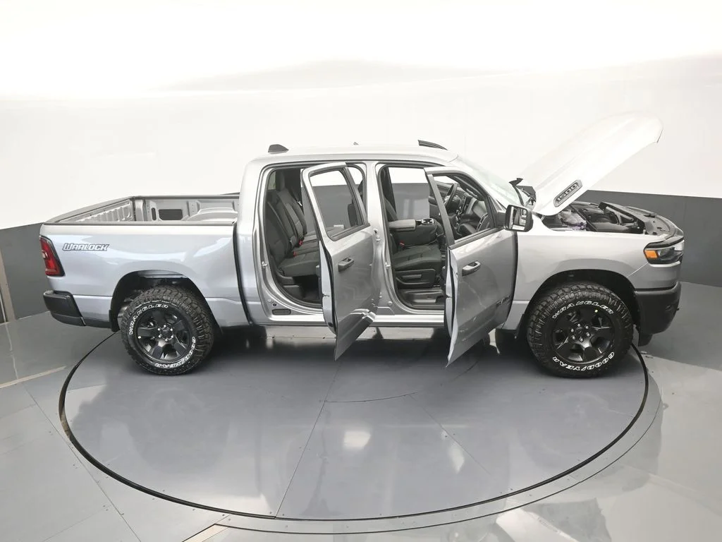 New 2026 Billet Silver Metallic Clear-Coat Exterior Paint RAM Warlock image 67