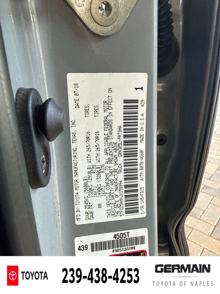 Used 2018 Gray Toyota TRD Off-Road image 23
