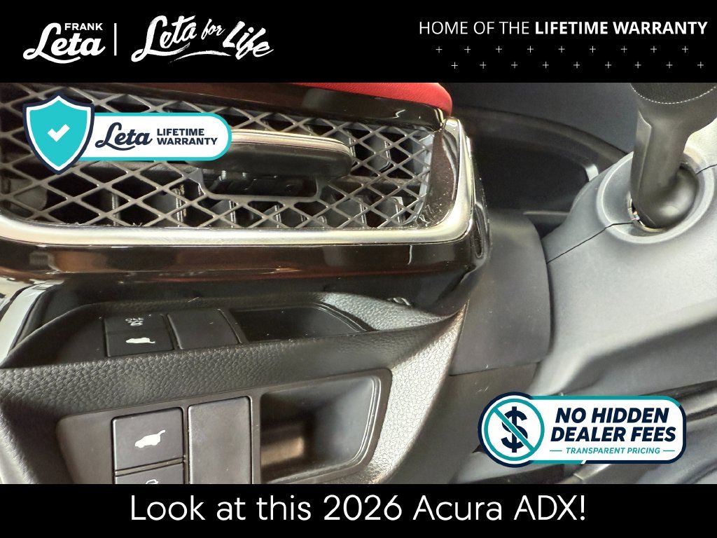 New 2026 Platinum White Pearl Acura w/A-Spec Package image 18