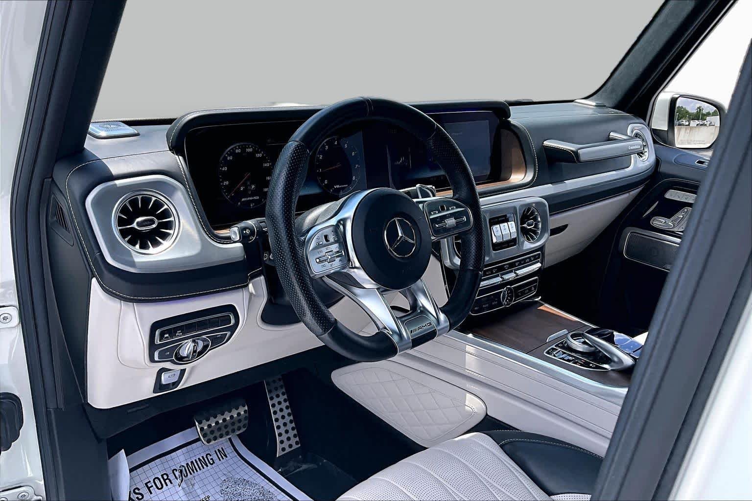 Used 2020 designo Diamond White Metallic Mercedes-Benz AMG® G 63 image 18