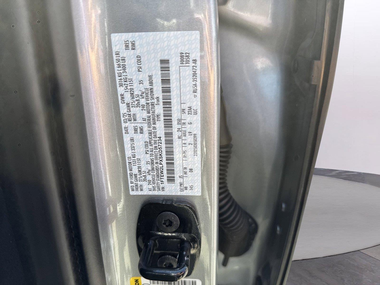 Used 2025 Iconic Silver Ford STX image 32