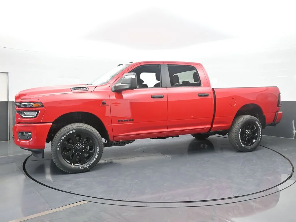 New 2026 Flame Red Clear-Coat Exterior Paint RAM Big Horn image 2