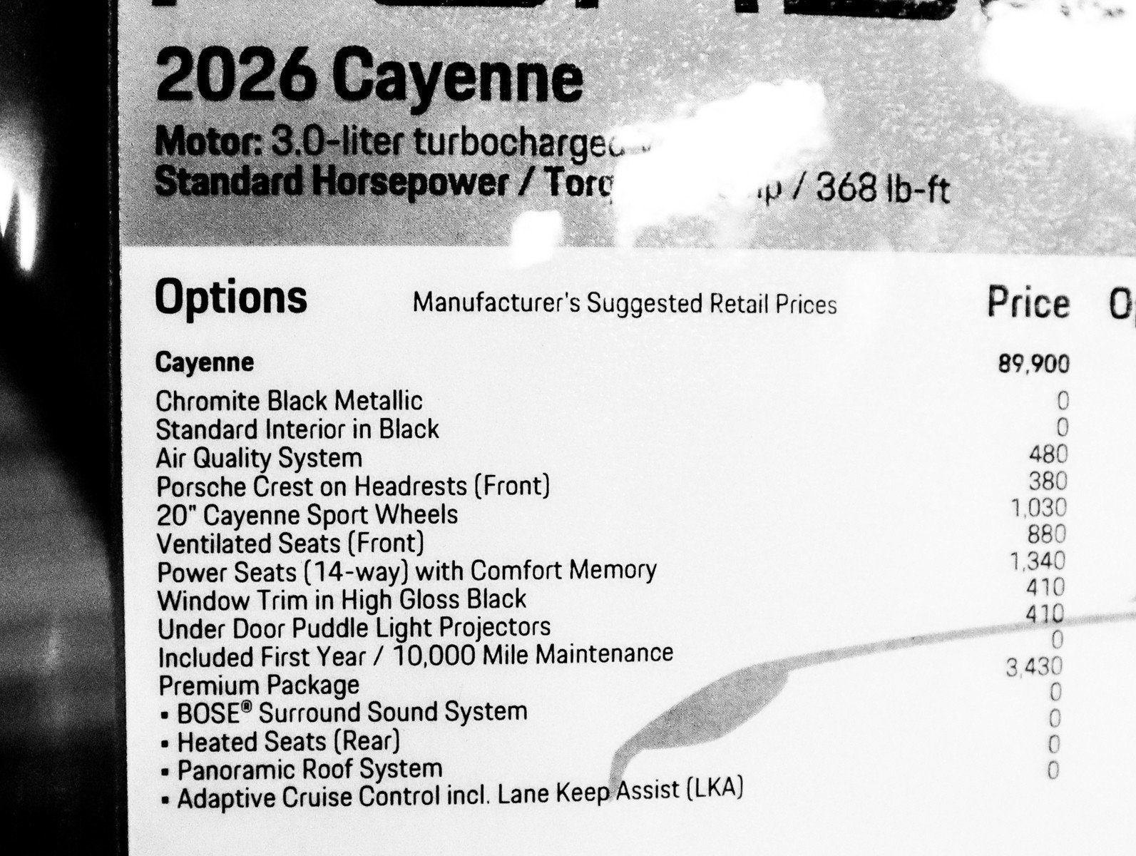 New 2026 Chromite Black Metallic Porsche  image 33