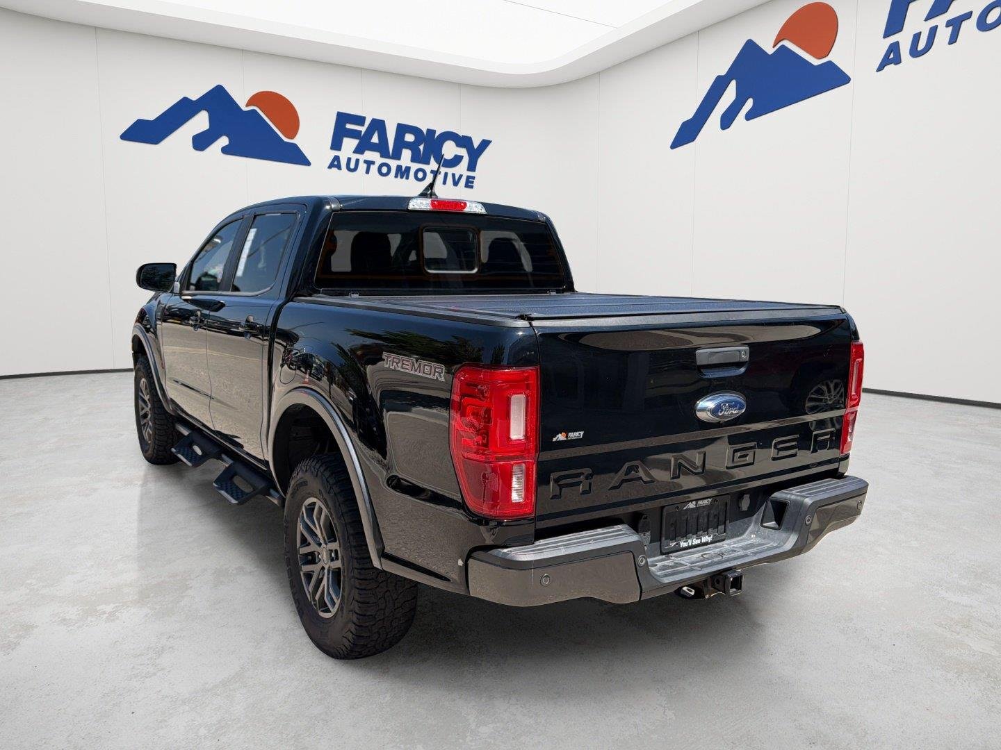 Used 2021 Shadow Black Ford LARIAT image 4