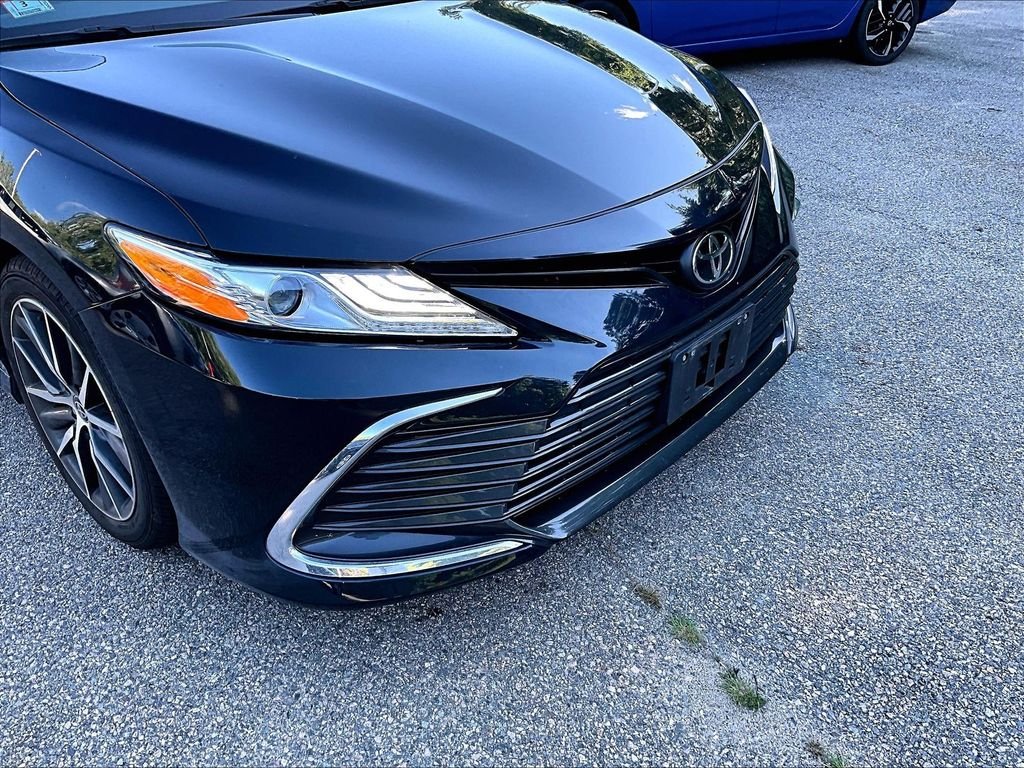 Used 2021 Blue Toyota XLE image 8