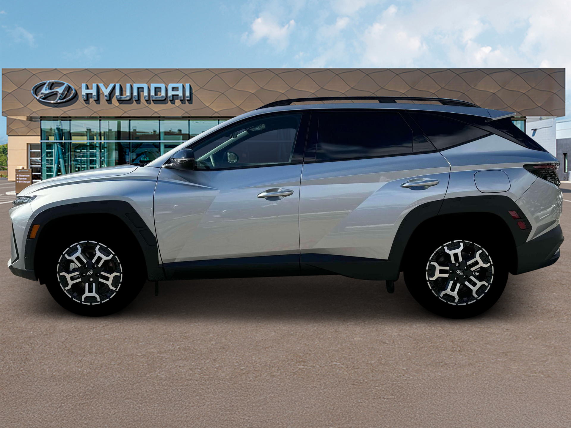 New 2026 Shimmering Silver Hyundai XRT AWD image 3