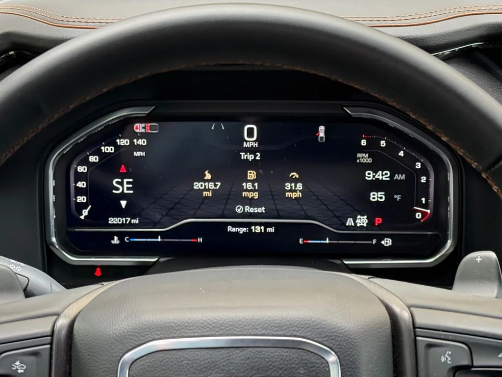 Used 2025 Black GMC AT4 image 8