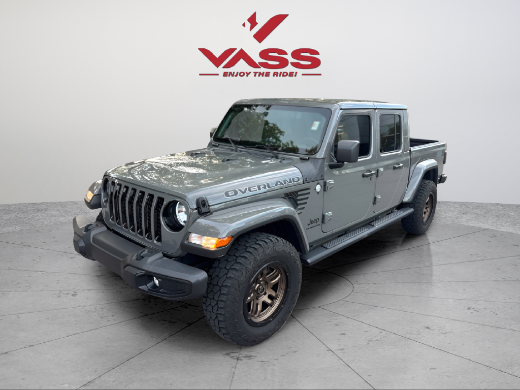 Certified Used 2021 Gray Jeep Overland image 1
