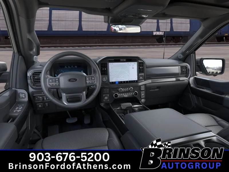 New 2026 Carbonized Gray Metallic Ford Lariat® image 9