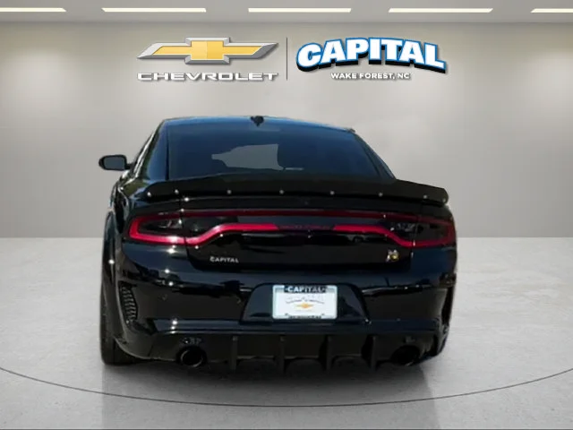 Used 2022 Black Dodge R/T Scat Pack Widebody image 4
