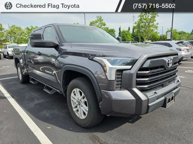 Used 2022 Magnetic Gray Metallic Toyota SR5 image 3