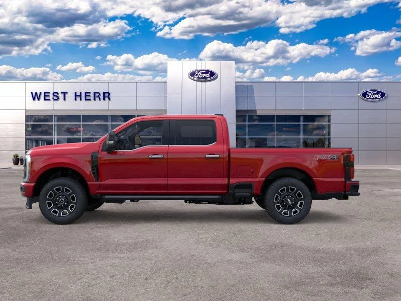 New 2026 Ruby Red Metallic Tinted Clearcoat Ford F-350® Platinum® image 3