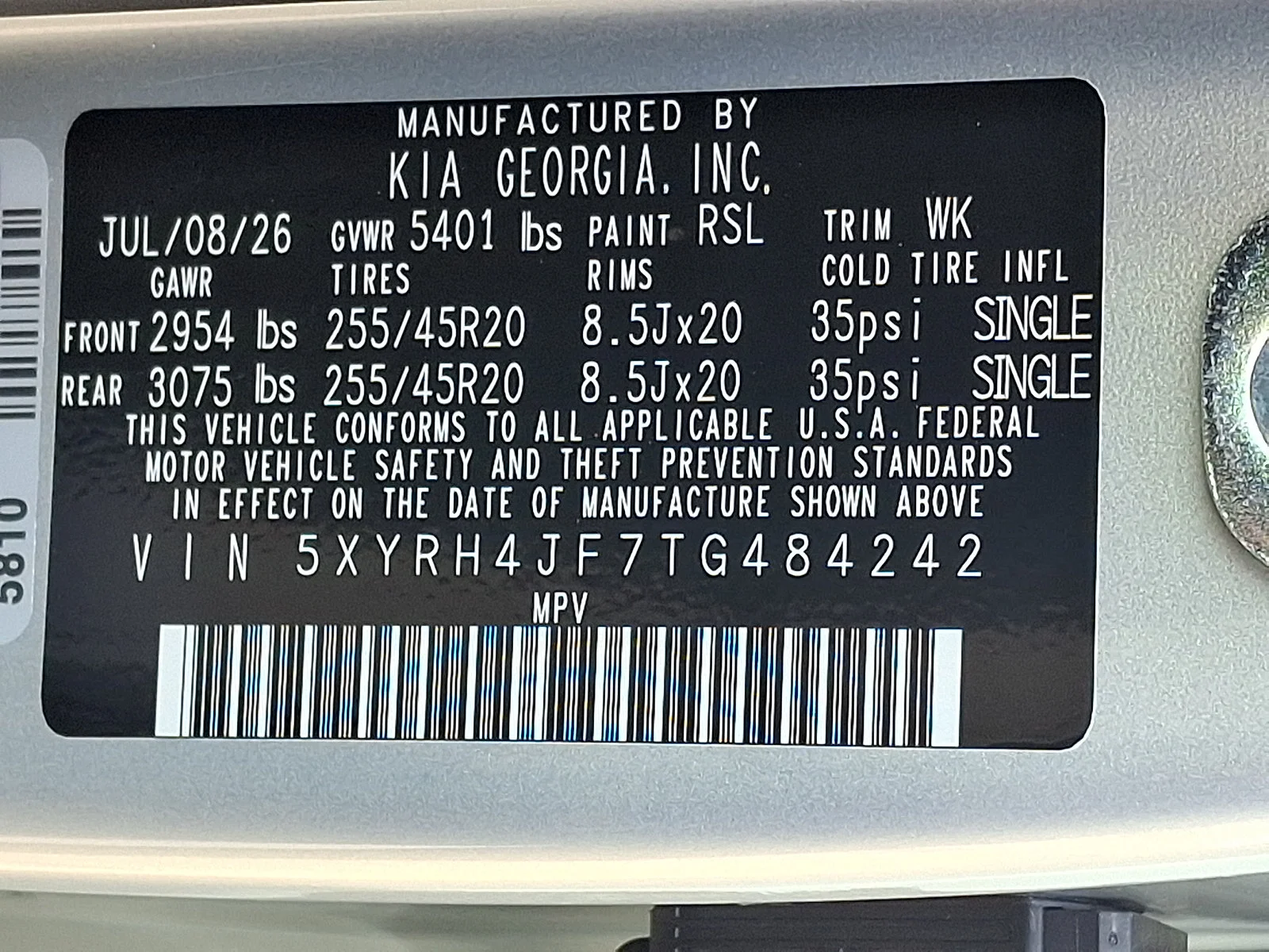 New 2026 Silver Kia EX image 25