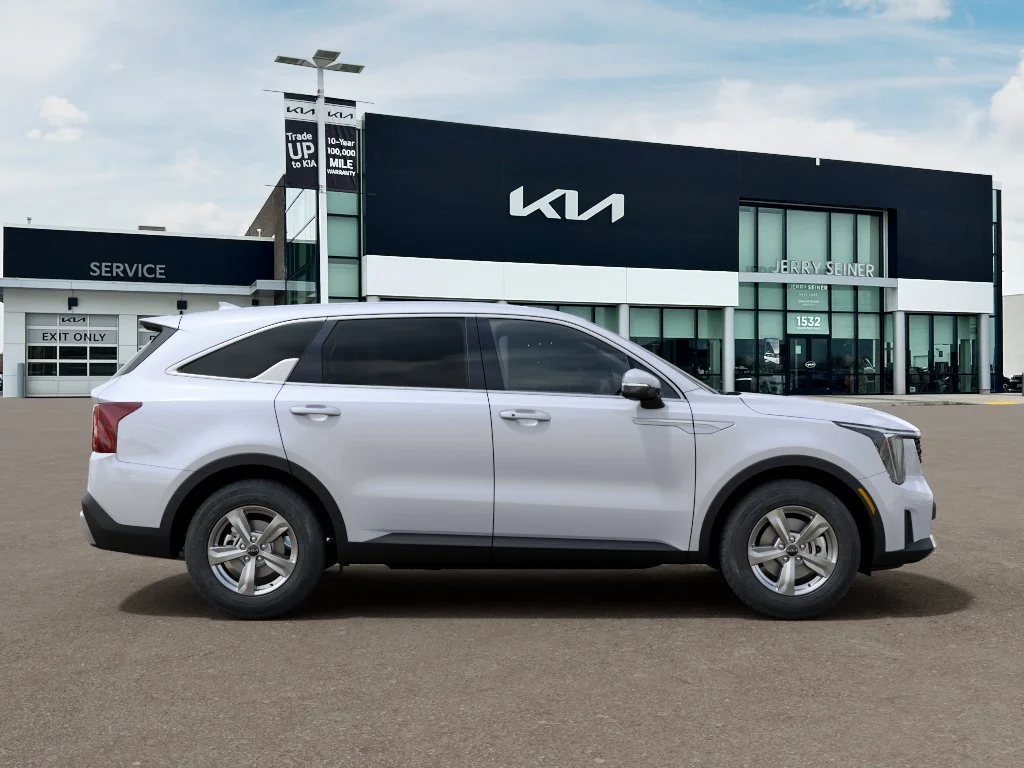 New 2026 Glacial White Pearl Kia LX image 7
