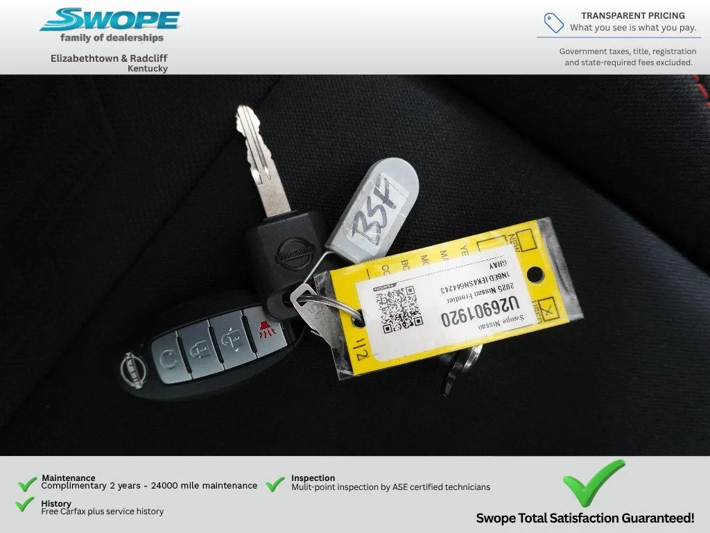 Used 2025 Boulder Gray Pearl Nissan PRO-4X image 30