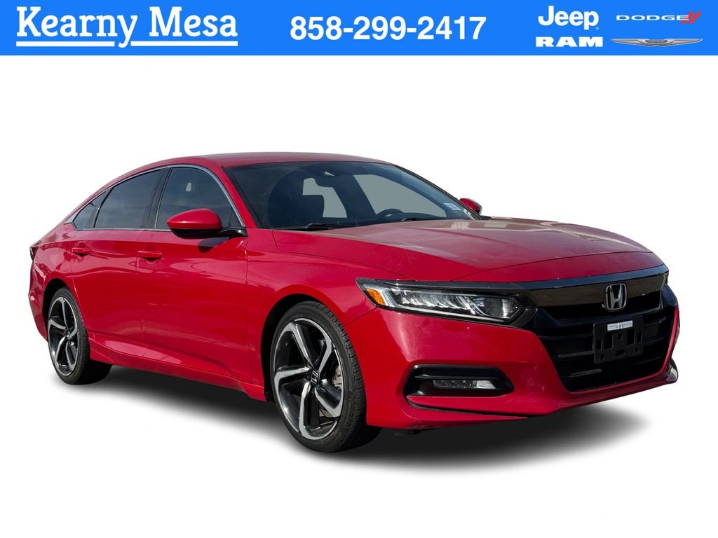 Used 2018 Red Honda Sport image 1