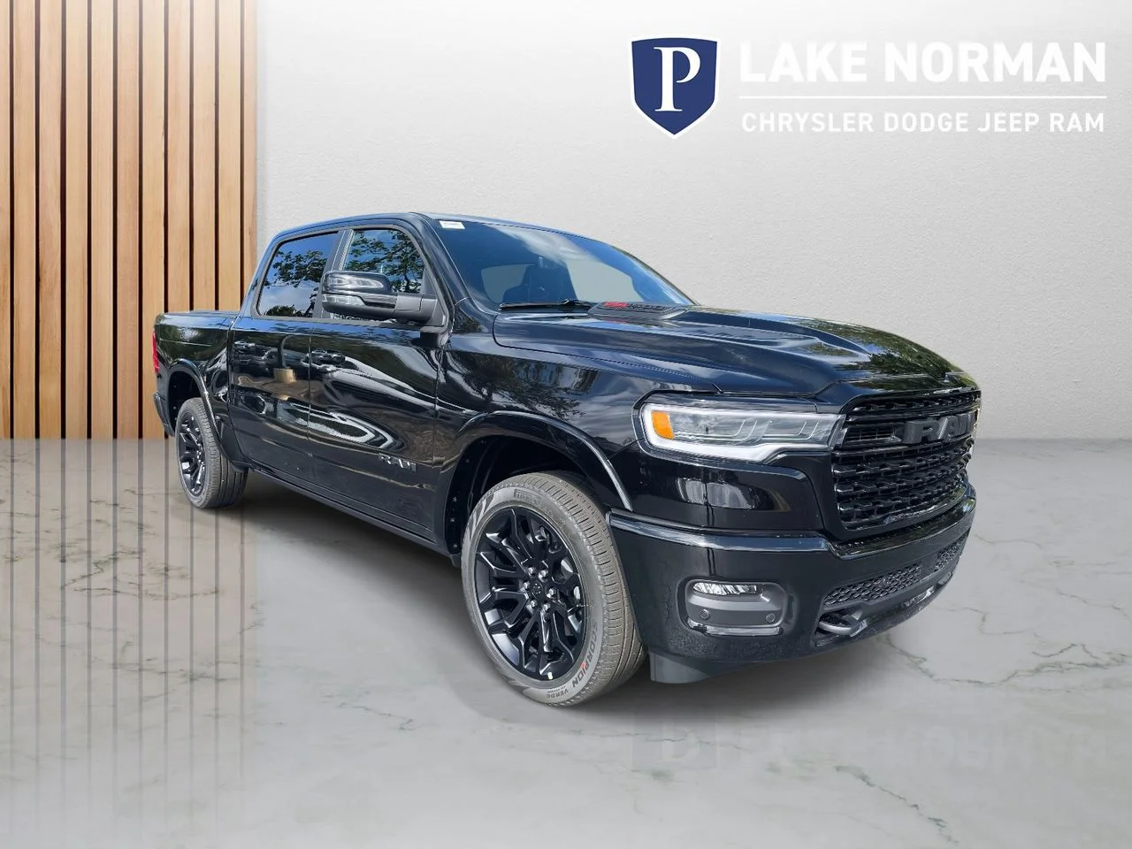 New 2026 Diamond Black Crystal Pearl-Coat Exterior Paint RAM Limited image 2