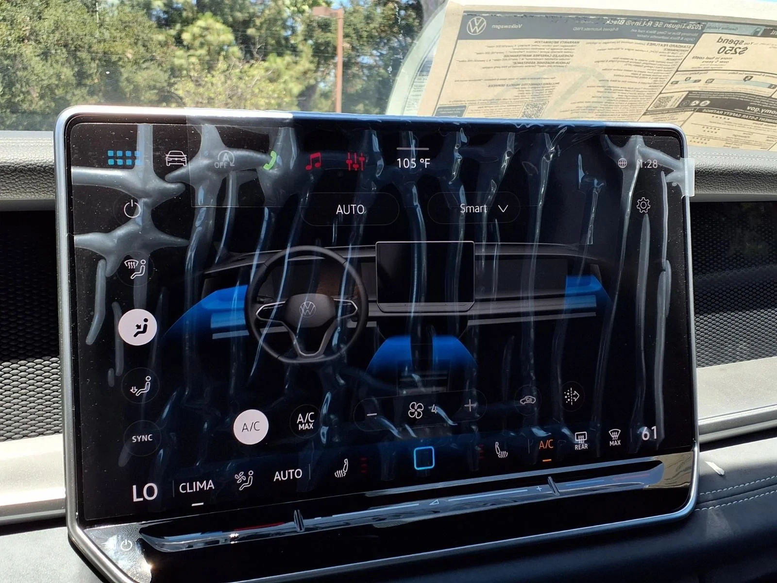 New 2026 Blue Volkswagen 2.0T SE R-Line Black image 10