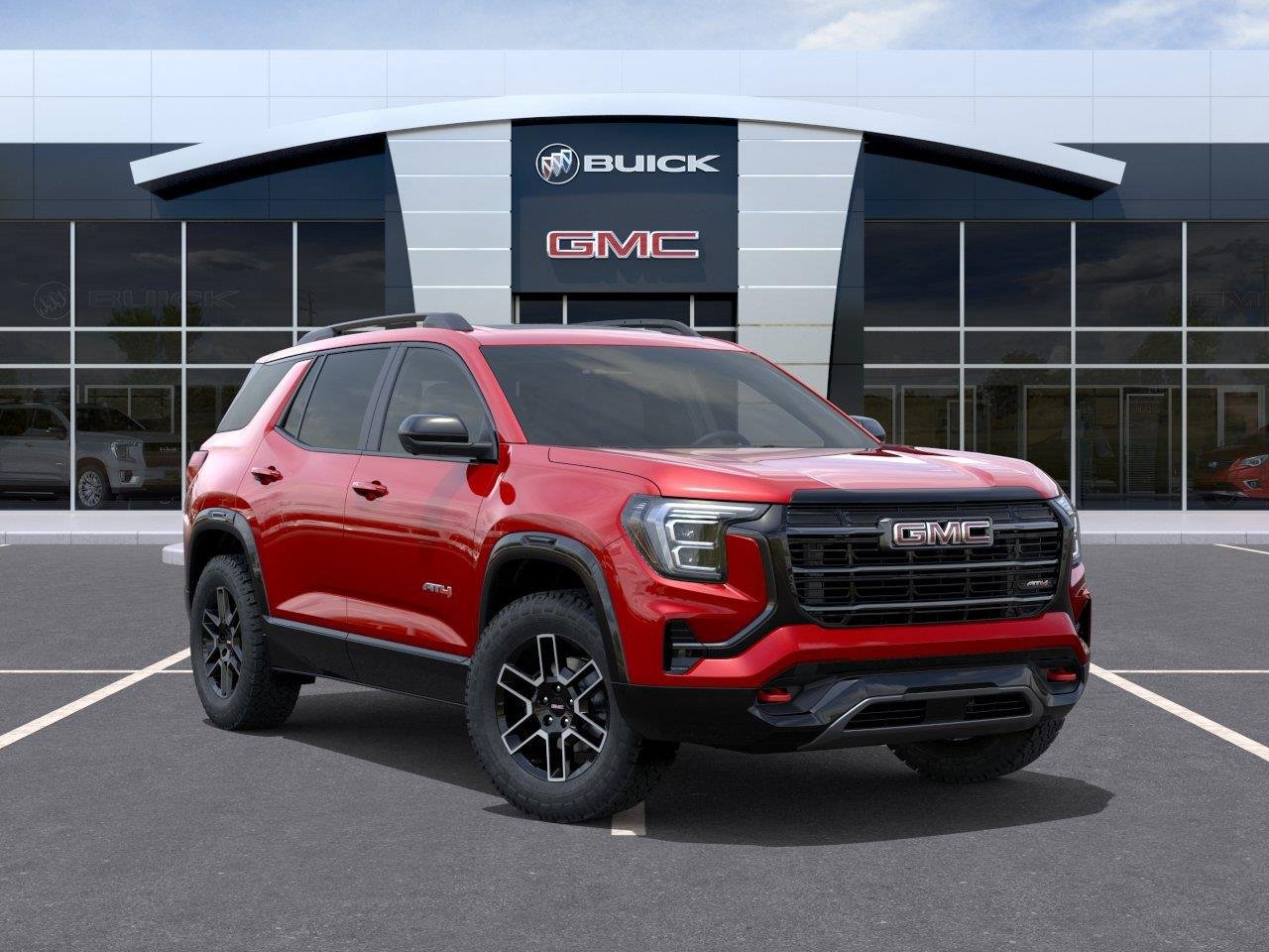 New 2027 Volcanic Red Tintcoat GMC AT4 image 7