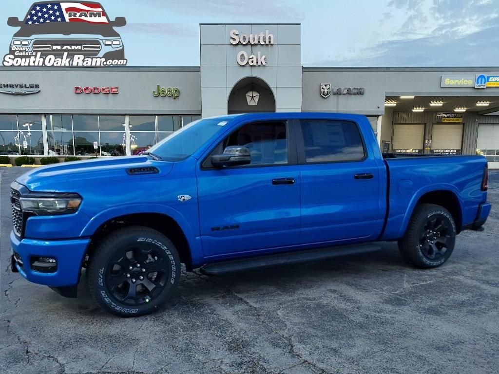 New 2026 Hydro Blue Pearl-Coat Exterior Paint RAM Big Horn/Lone Star image 4