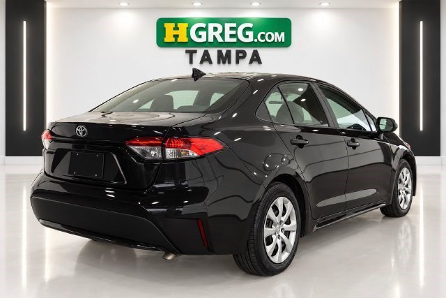 Used 2021 Black Sand Pearl Toyota LE image 4