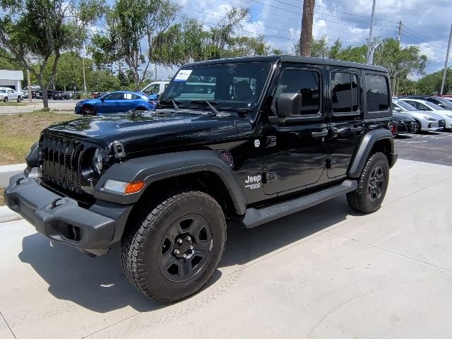 Certified Used 2021 Black Clearcoat Jeep Unlimited Sport S image 5