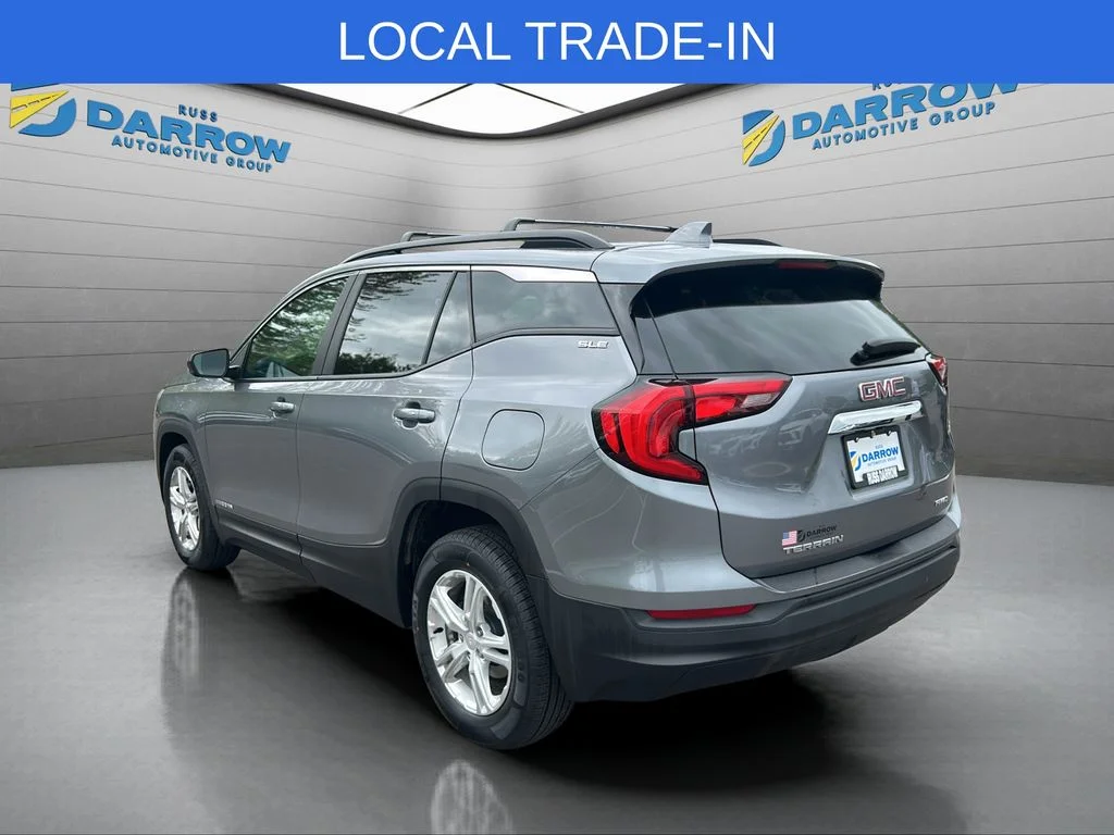 Used 2021 Gray GMC SLE image 3