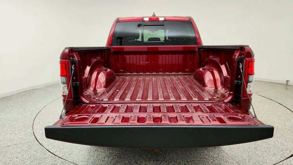 Used 2024 Delmonico Red Pearlcoat Ram Tradesman 4x4 Crew Cab 5