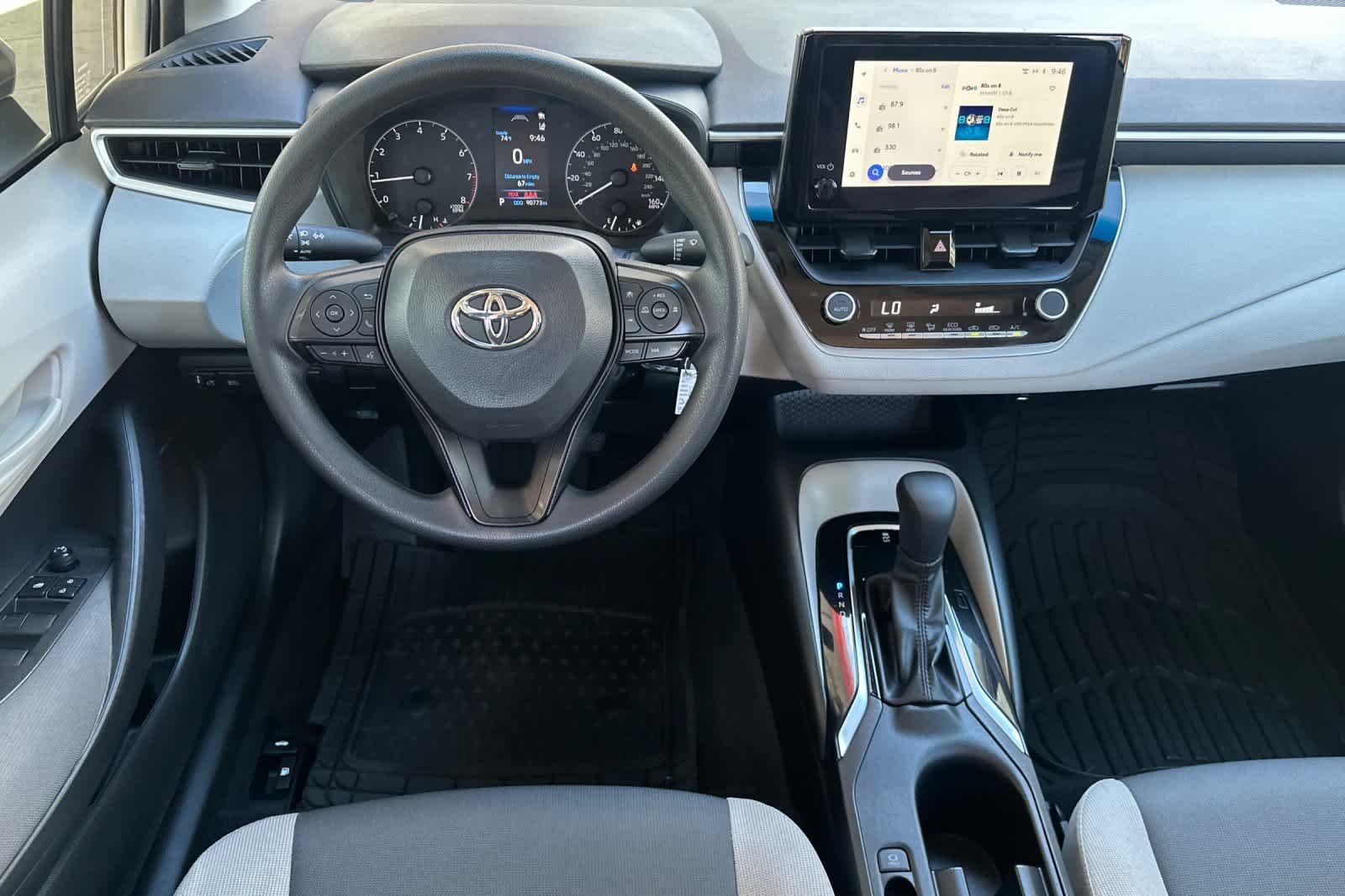 Used 2023 Classic Silver Metallic Toyota LE image 15