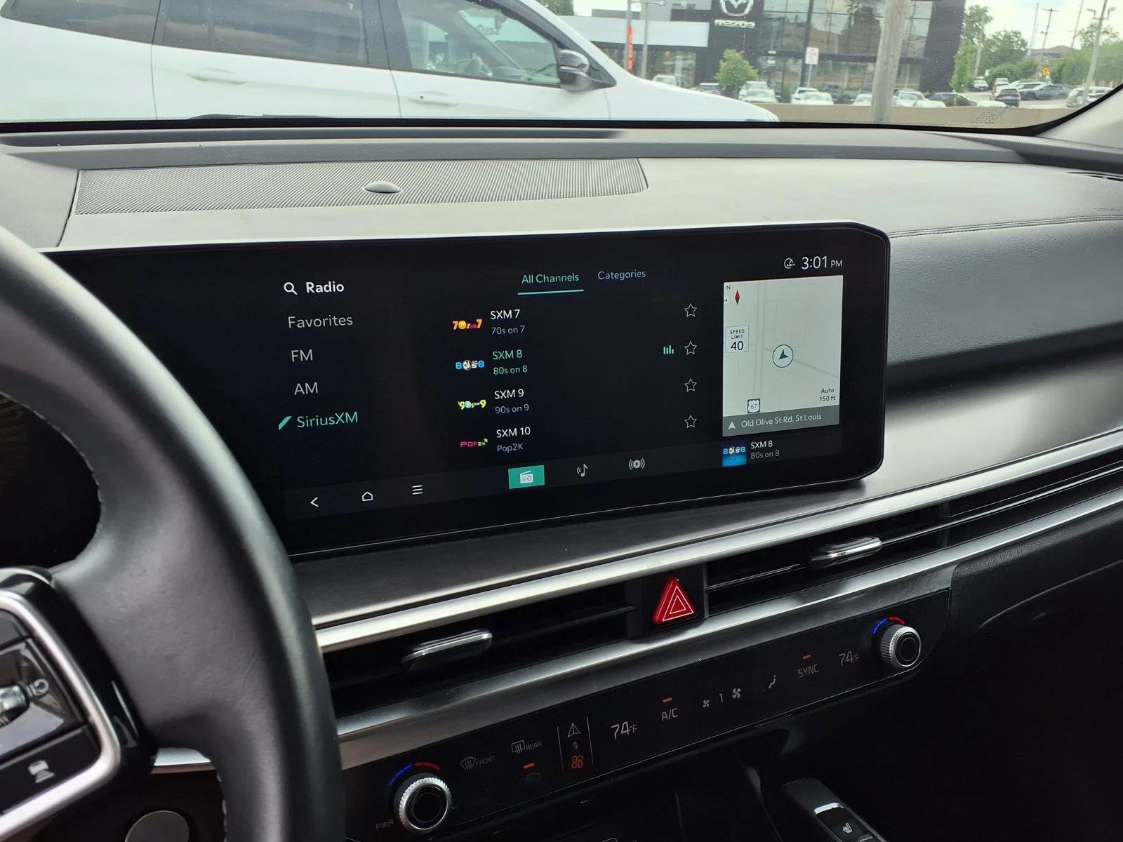 Used 2024 Ebony Black Kia S image 5