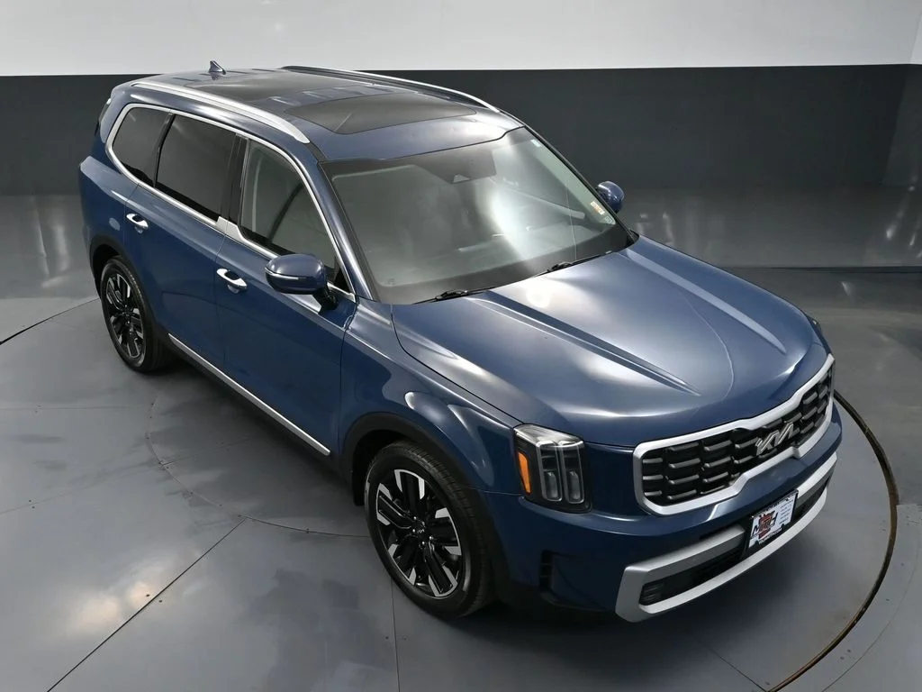 Used 2023 Blue Kia SX-Prestige image 57