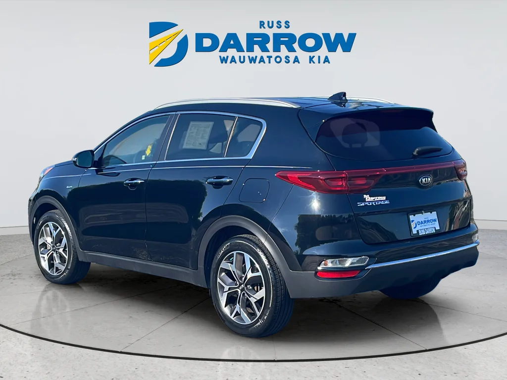 Certified Used 2021 Red Kia EX image 3