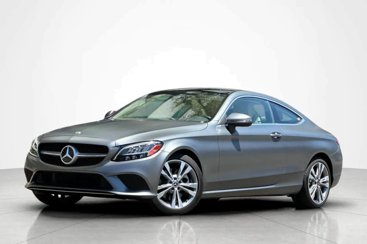 Certified Used 2022 MANUFAKTUR Selenite Grey Magno Mercedes-Benz C 300 image 1