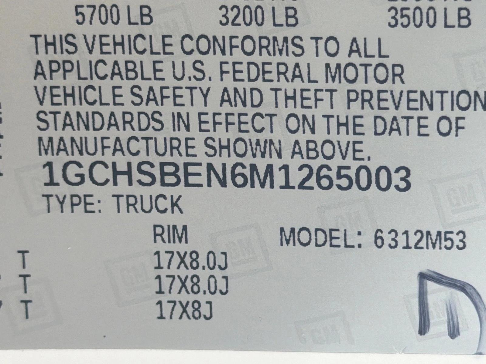 Used 2021 Summit White Chevrolet 2WD Work Truck image 30