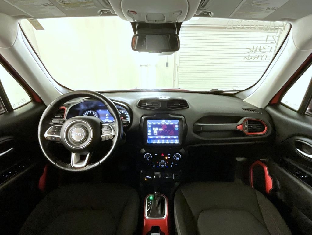 Used 2021 Orange Jeep Trailhawk image 13