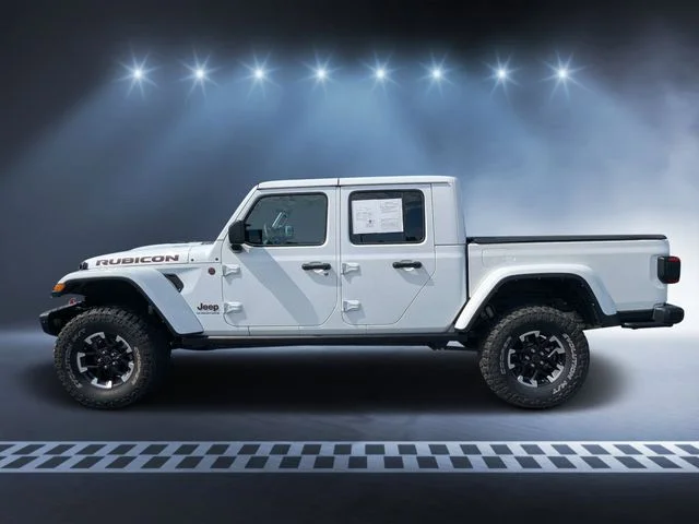 Used 2024 Bright White Clearcoat Jeep Rubicon image 6