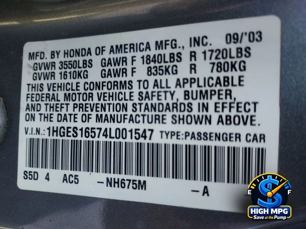 Used 2004 Black Honda LX image 32