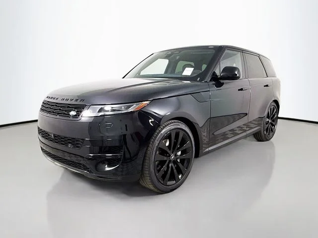 Used 2025 Santorini Black Metallic Land Rover SE image 1