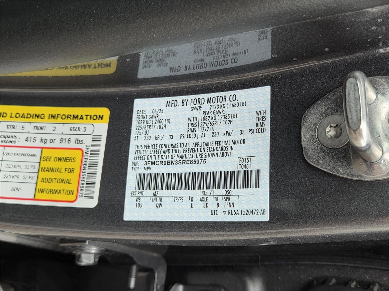 Used 2025 Carbonized Gray Ford Big Bend image 31