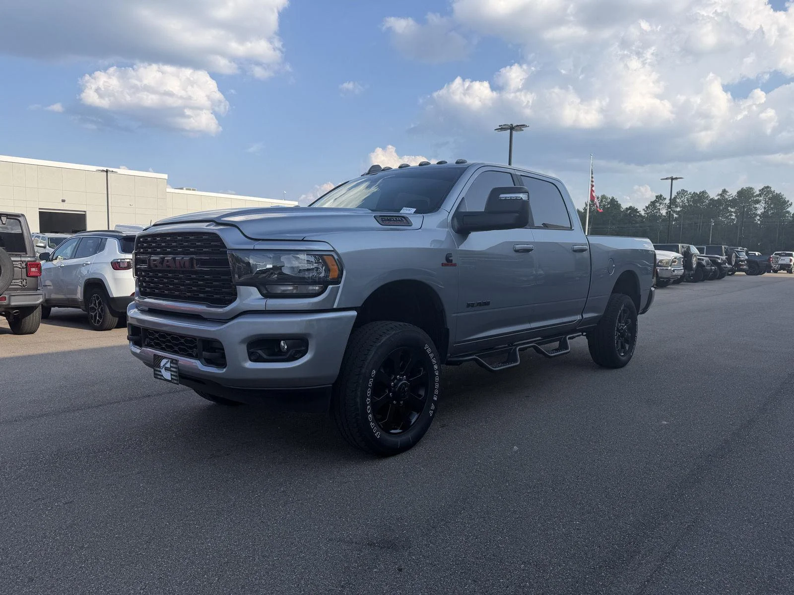 Used 2024 Billet Silver Metallic Clearcoat Ram Big Horn image 1