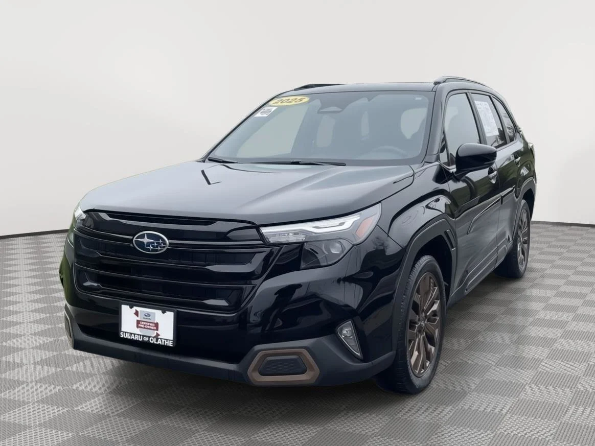 Certified Used 2025 Crystal Black Silica Subaru Sport image 15