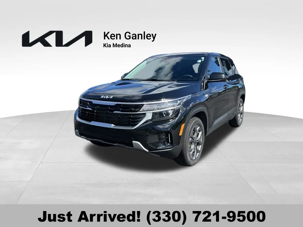 Certified Used 2024 Black Kia LX image 1
