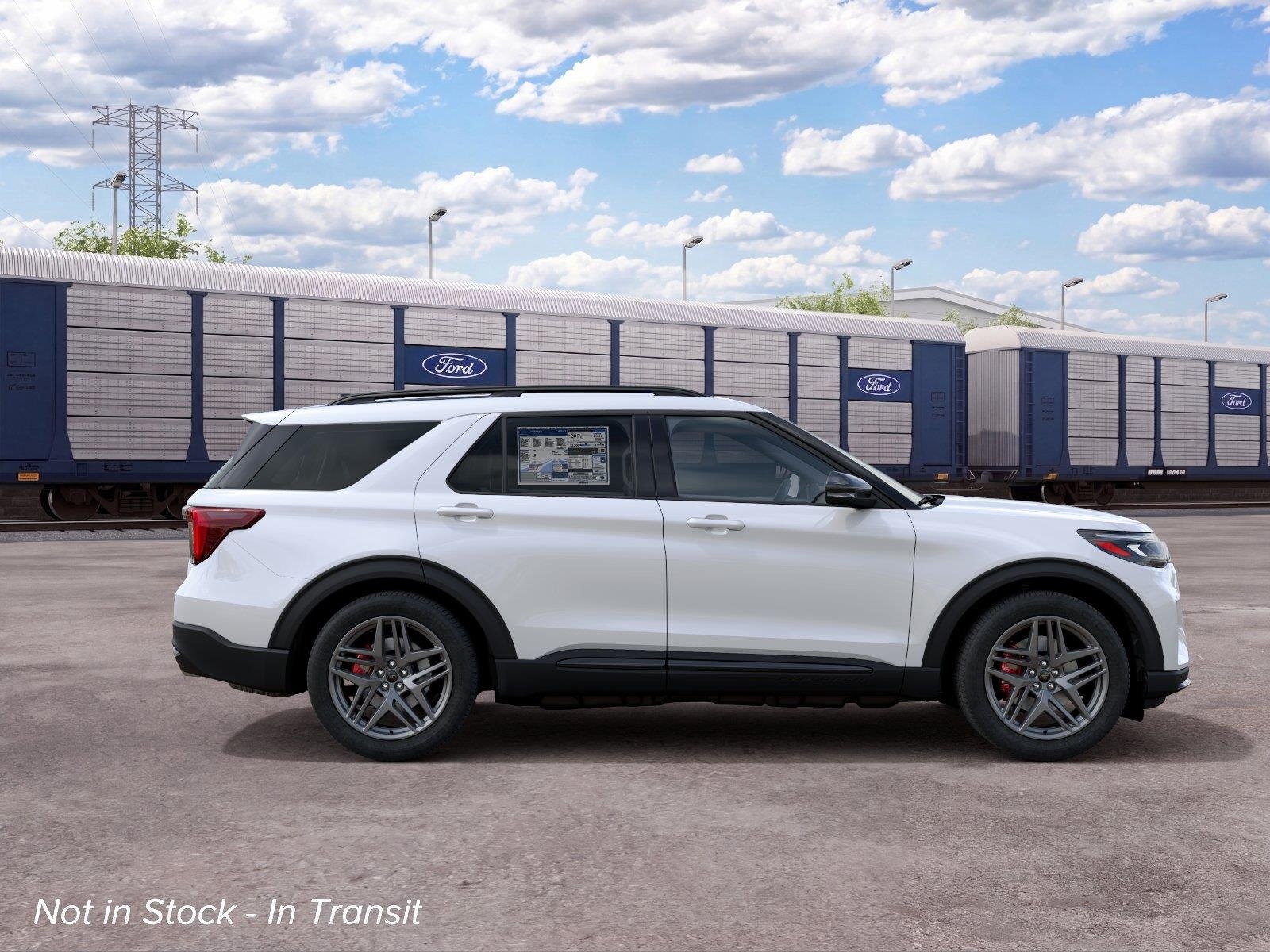 New 2027 Star White Metallic Tri-Coat FORD ST image 5