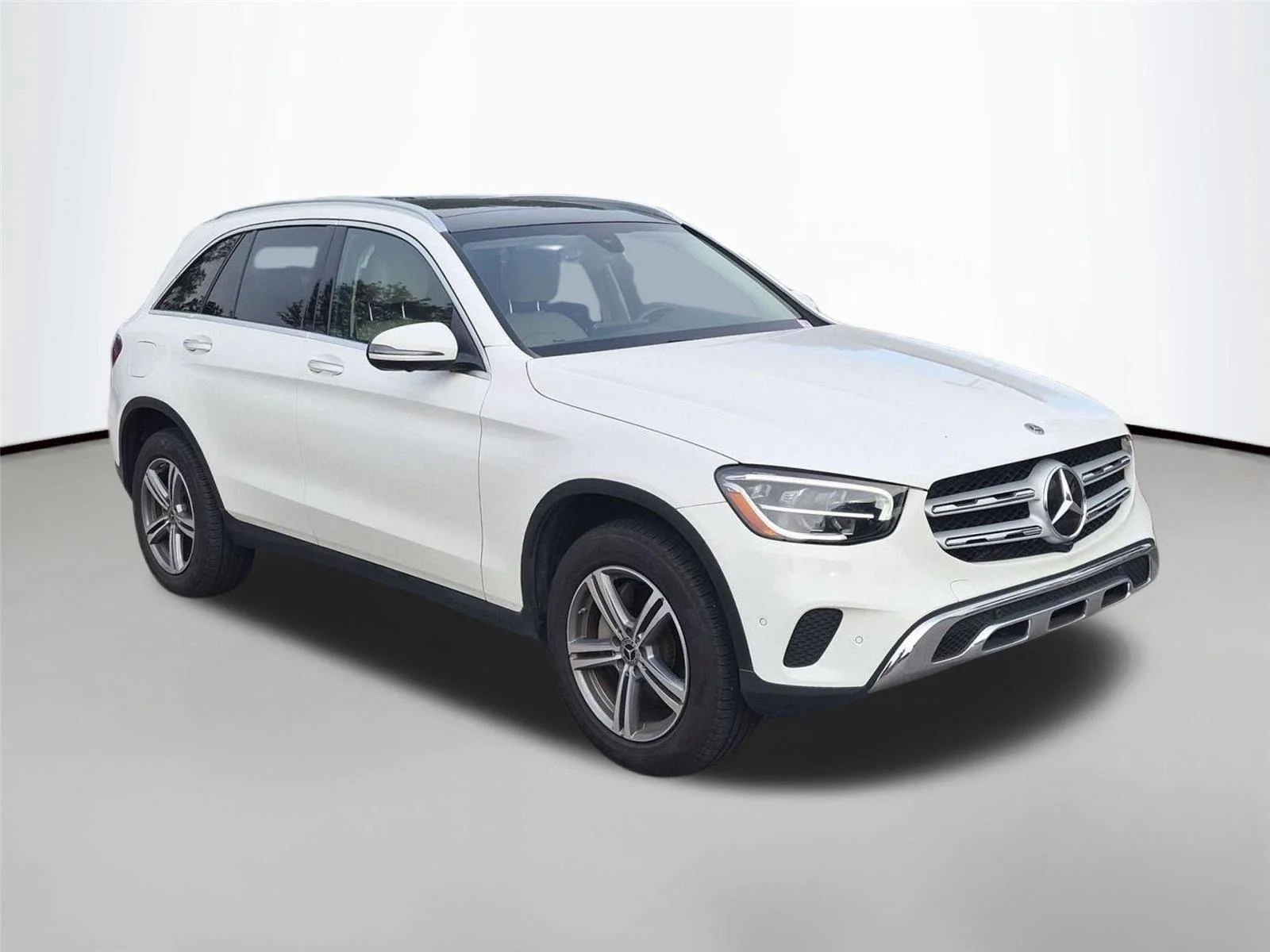 Used 2021 Polar White Mercedes-Benz GLC 300 image 7