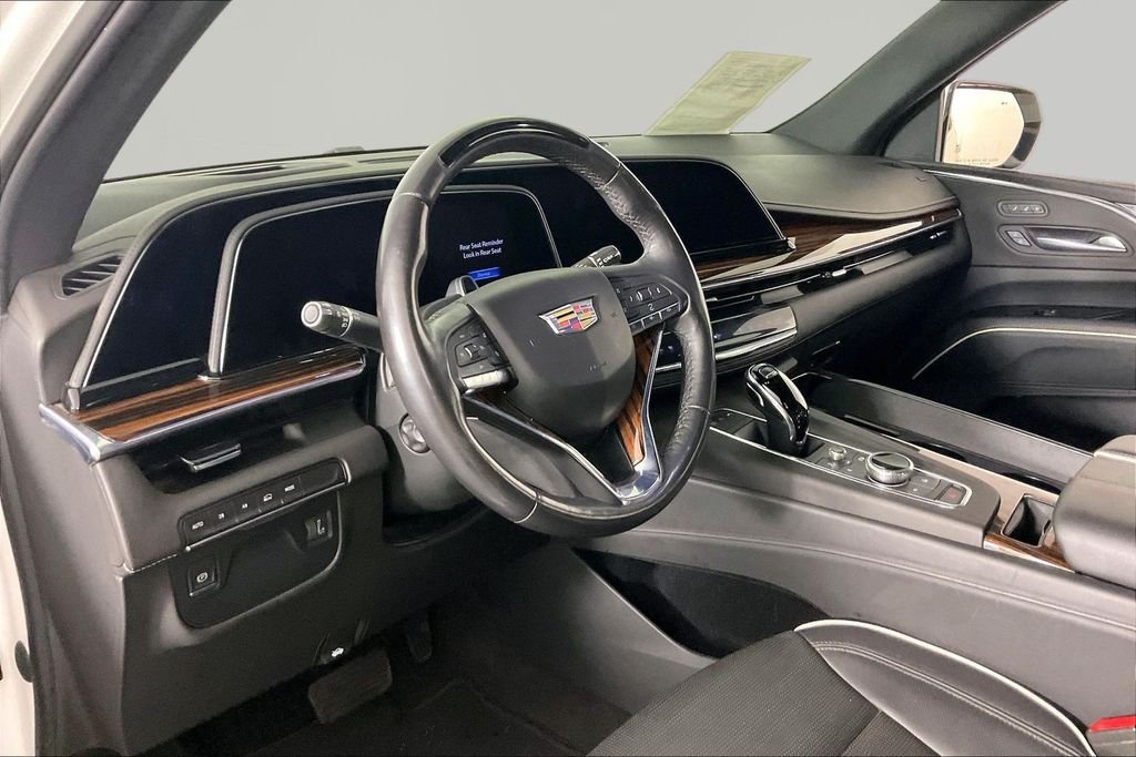 Used 2023 White Cadillac Premium Luxury image 16