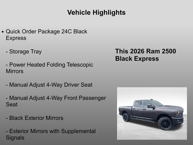 New 2026 Granite Crystal Metallic Clear-Coat Exterior Paint RAM Black Express image 33