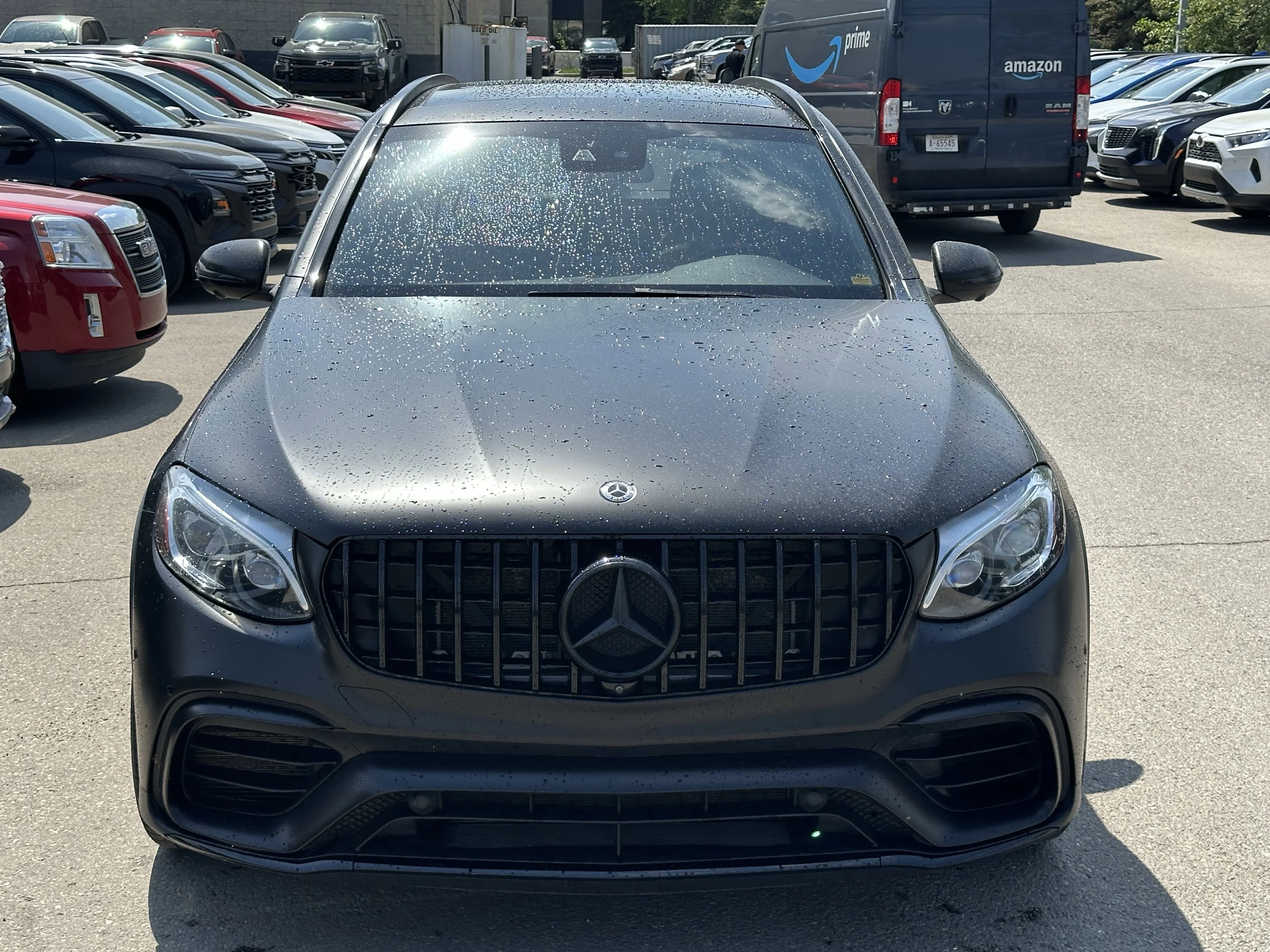 Used 2019 Black Mercedes-Benz AMG GLC 63 S image 2