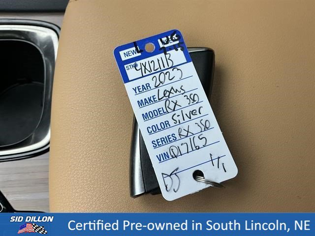 Certified Used 2023 Iridium Lexus RX 350 image 8