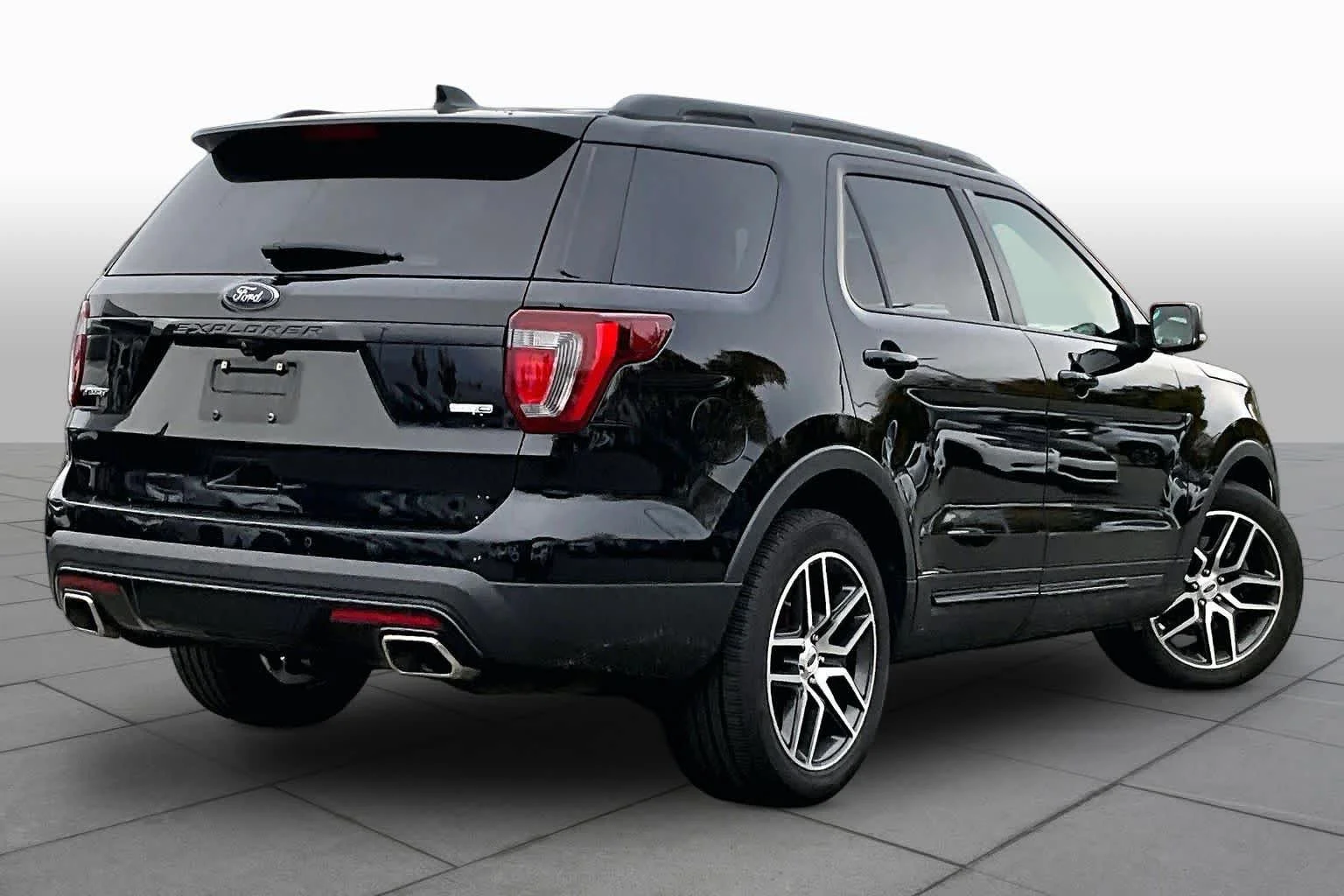 Used 2016 Absolute Black Ford Sport image 13